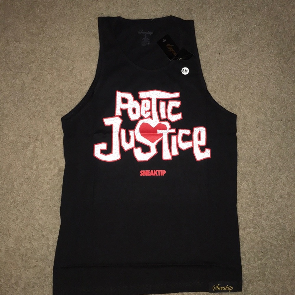 Poetic justice tank top